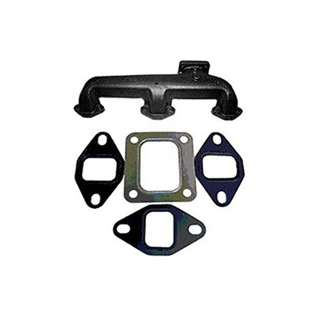 Aic Replacement Parts 74007652 New Manifold with Gaskets Fits Allis Chalmers 190XT 200 7000 7010 7020 74007652-GSKTSET